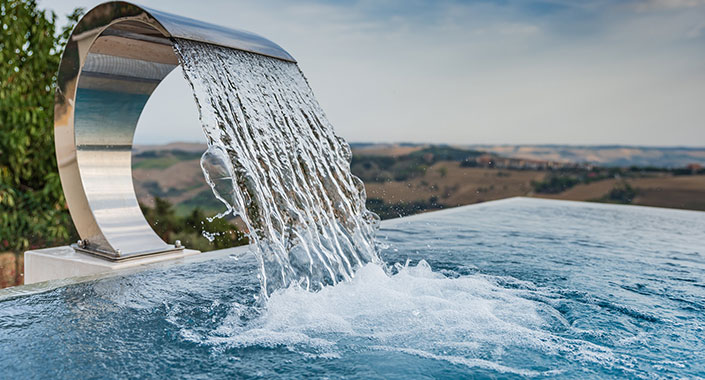 Fontane per piscine
