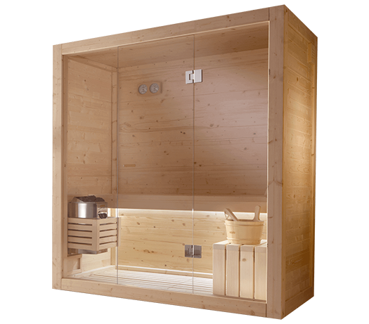 Render di una sauna - Esa Italy Piscine